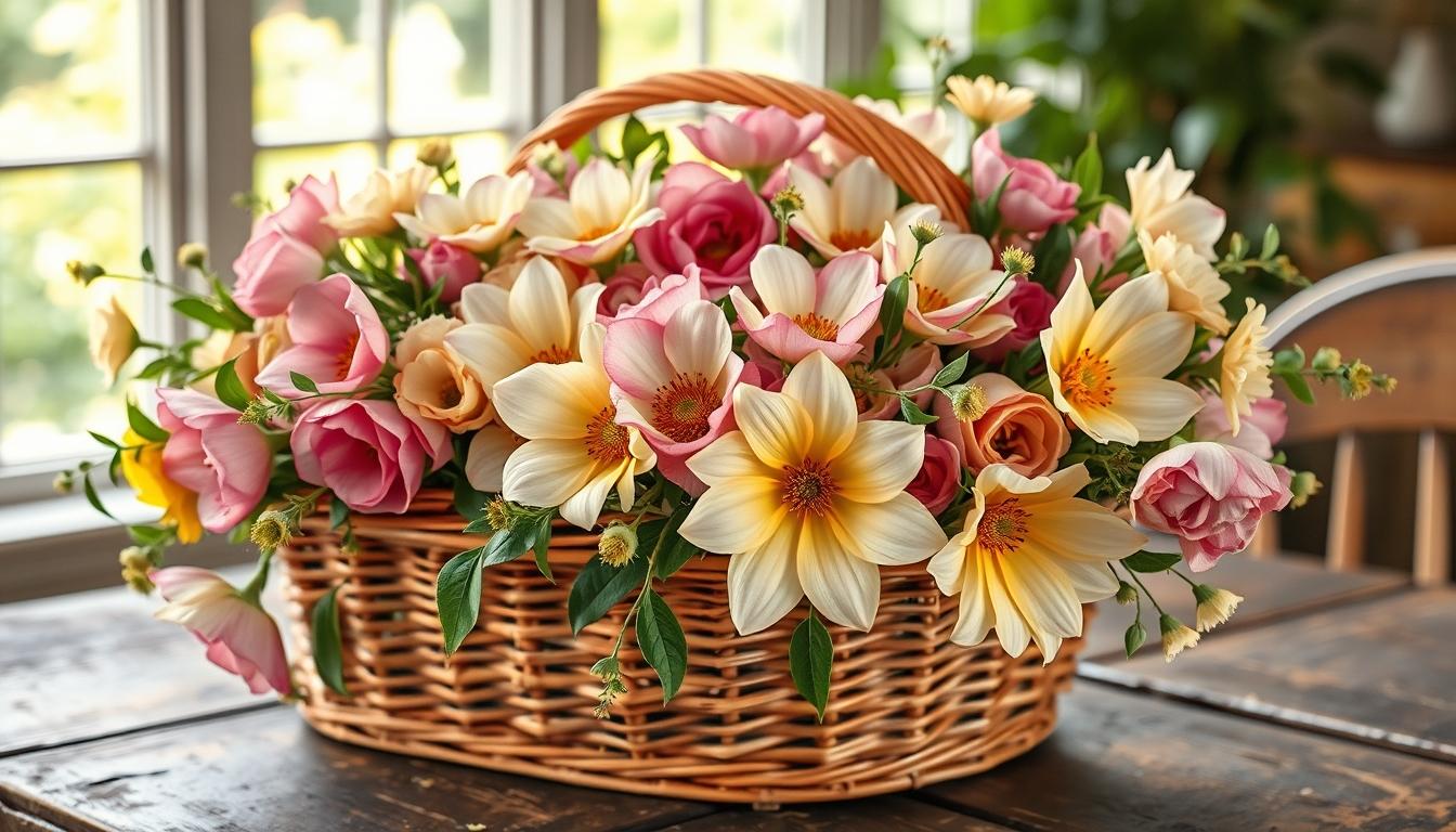 Seasonal flower arrangements